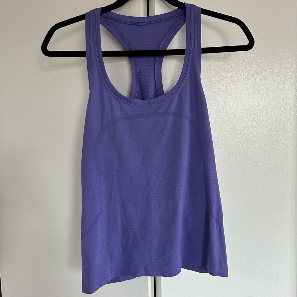 Purple Racerback Tank Top